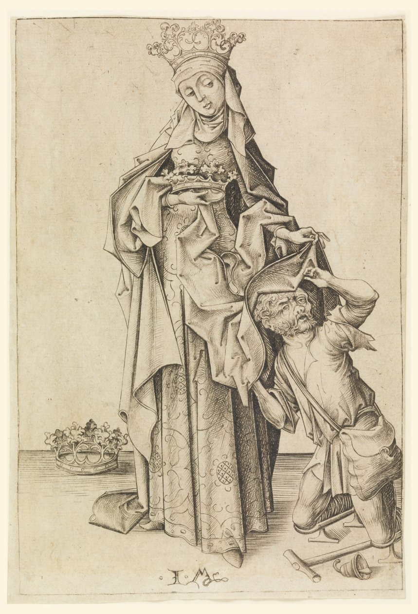 Sainte Élisabeth - Israhel van Meckenem