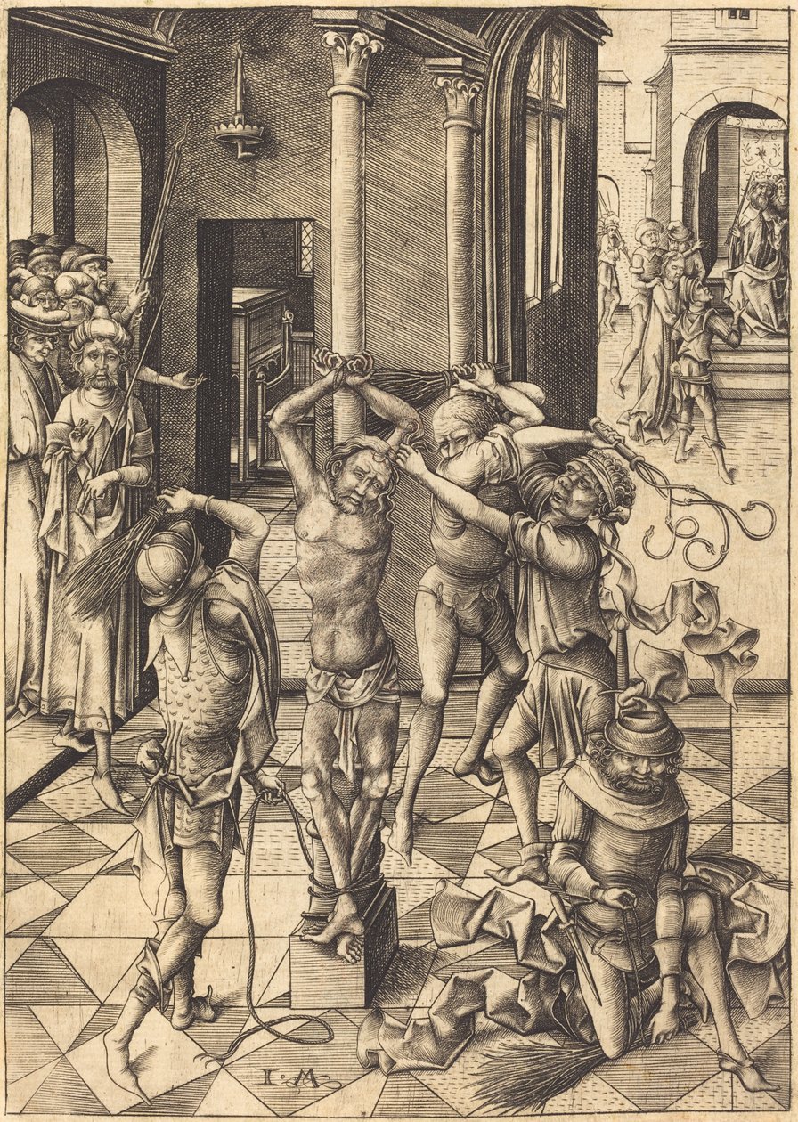 Flagellation - Israhel van Meckenem