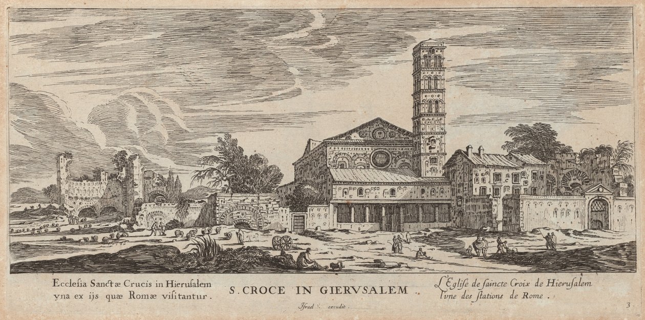 S. Croce in Gierusalem - Israël Silvestre