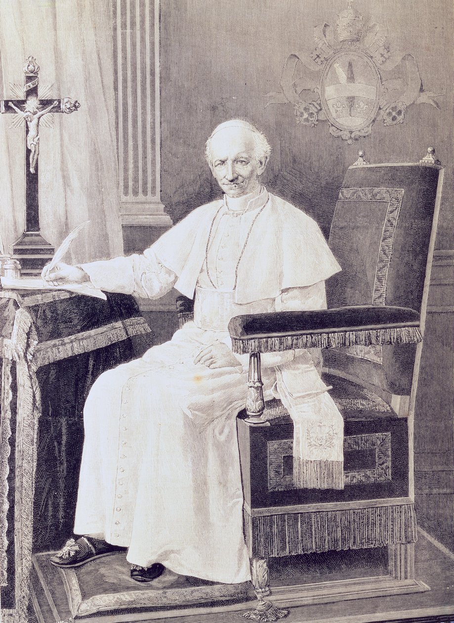 Portrait du Pape Léon XIII - Italian School