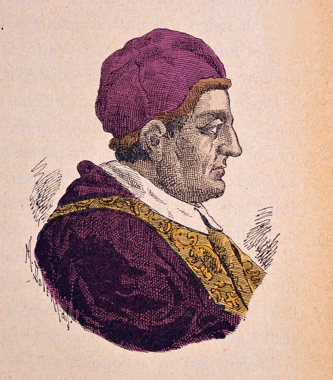 Portrait du pape Clément XIV (Clemente ou Clemens) (1769-1774), 1898 - Italian School