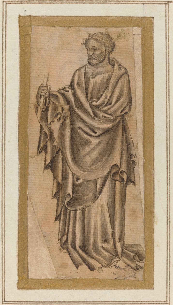 Apôtre debout - Italian 15th Century