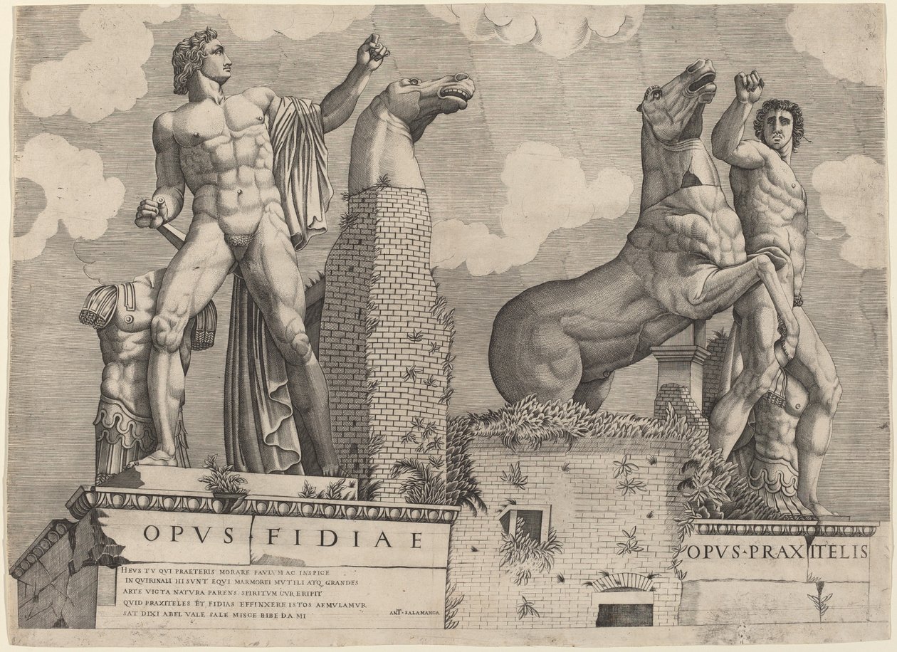 Opus Filiae... Opus Praxitelis - Italian 16th Century