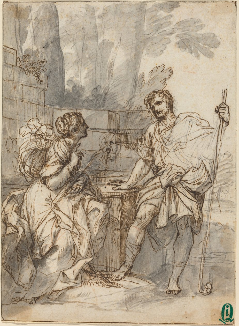 Scène pastorale - Italian 18th Century