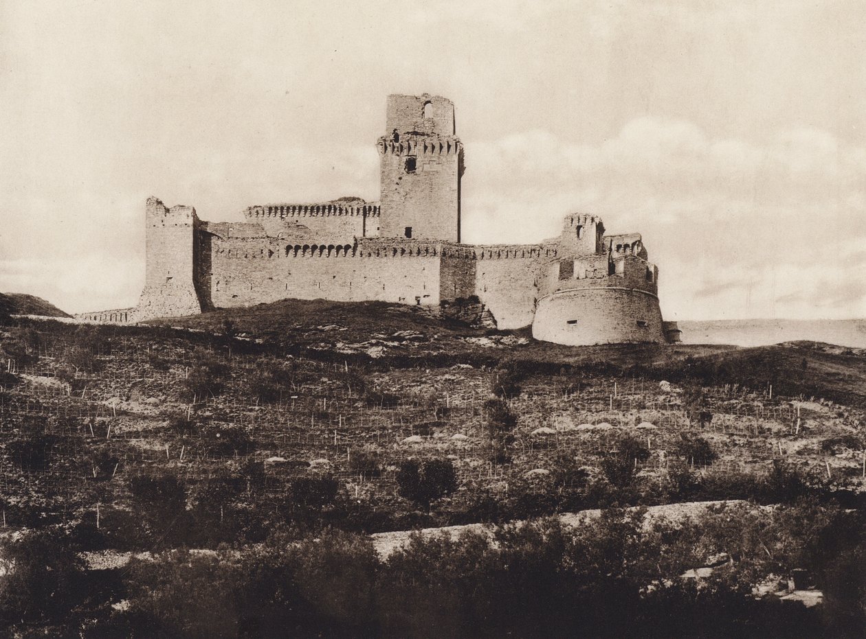 Assise : La Rocca, XIVe siècle - Italian Photographer