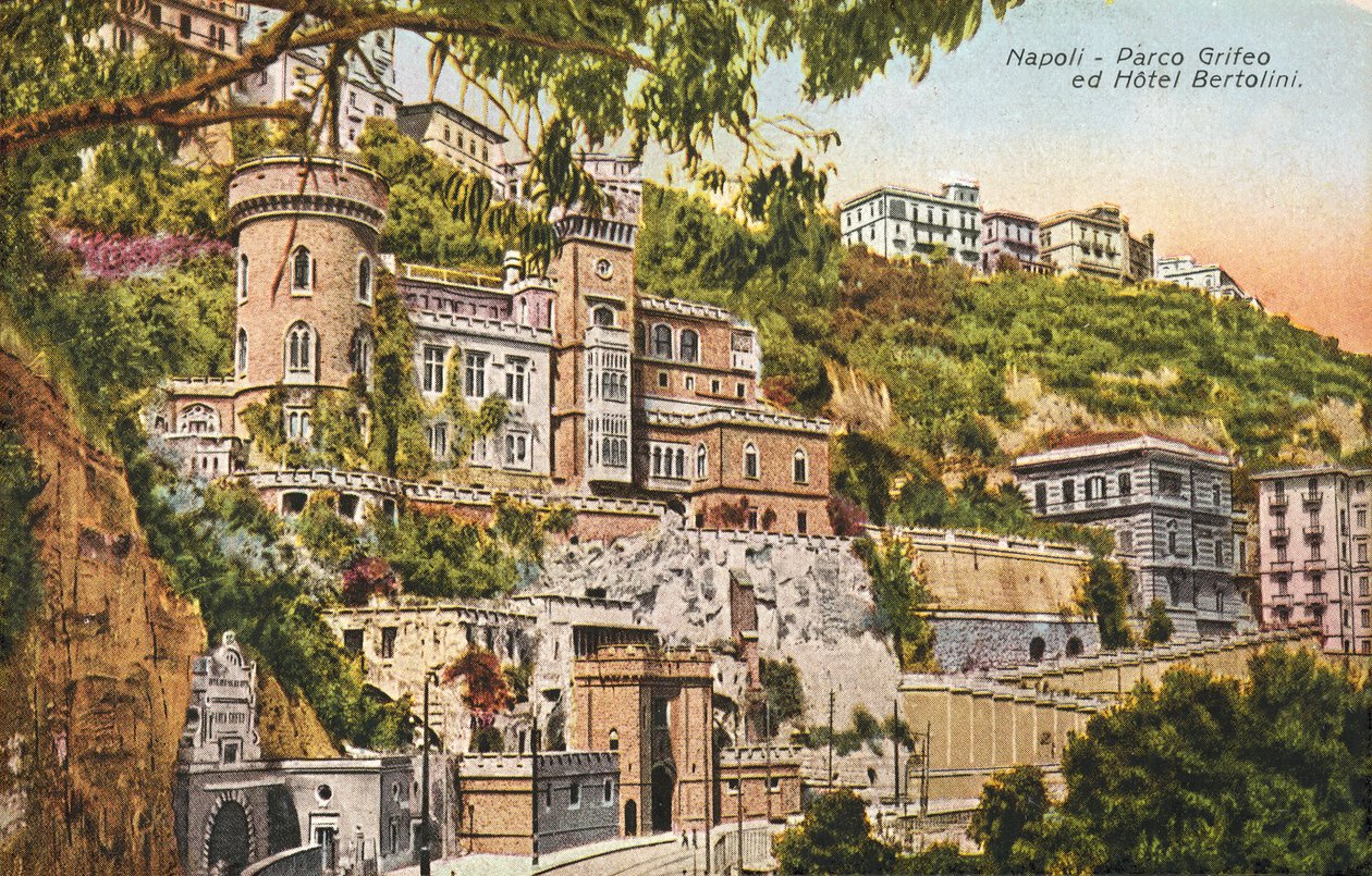 Naples, Italie, Parc Grifeo, Hôtel Bertolini - Italian Photographer