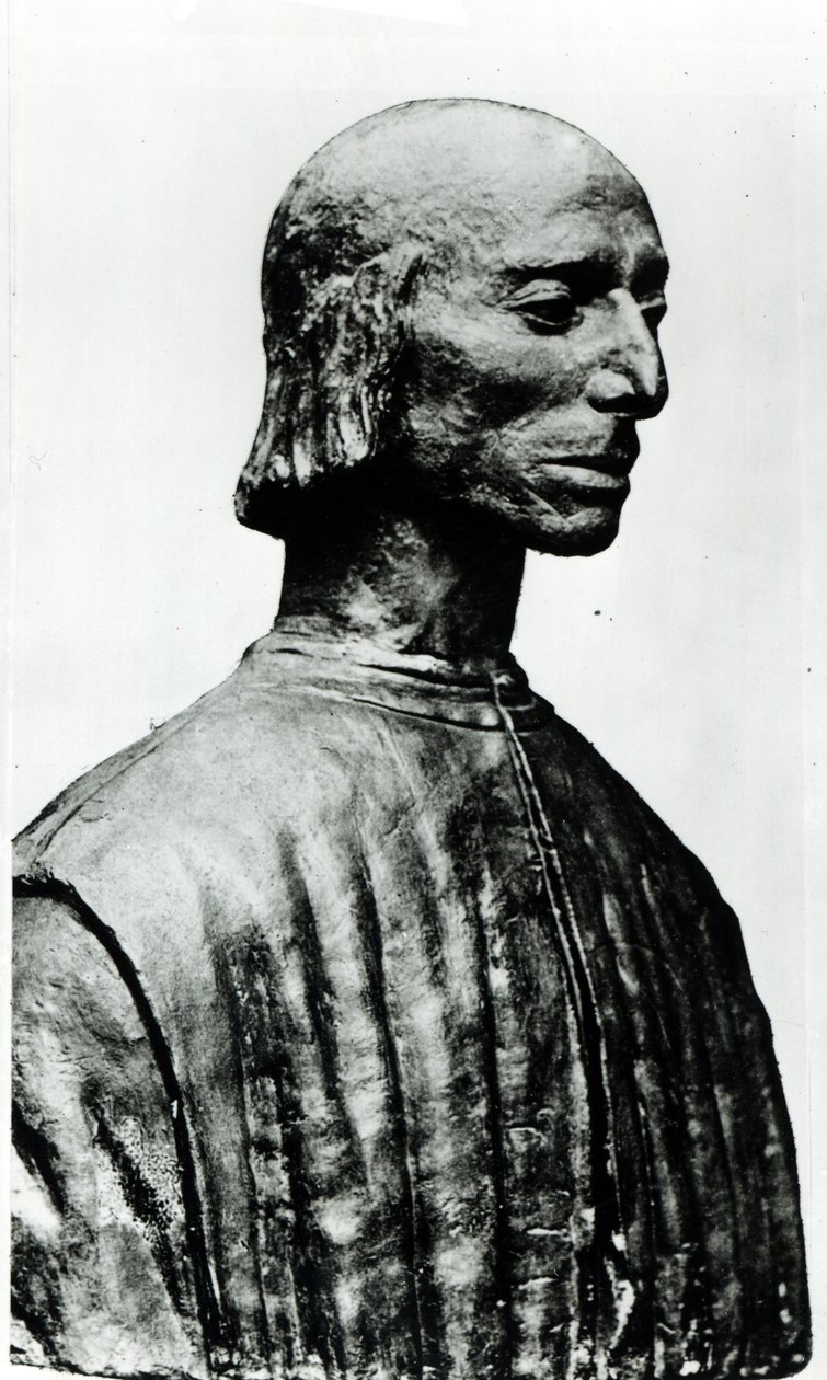 Buste de Niccolo Machiavelli (1469-1527) - Italian School