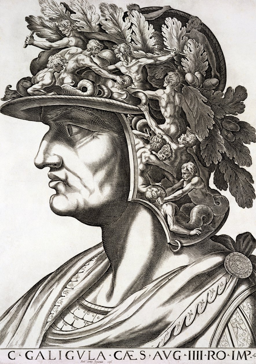 Caligula César (12-41 ap. J.-C.), 1596 - Italian School