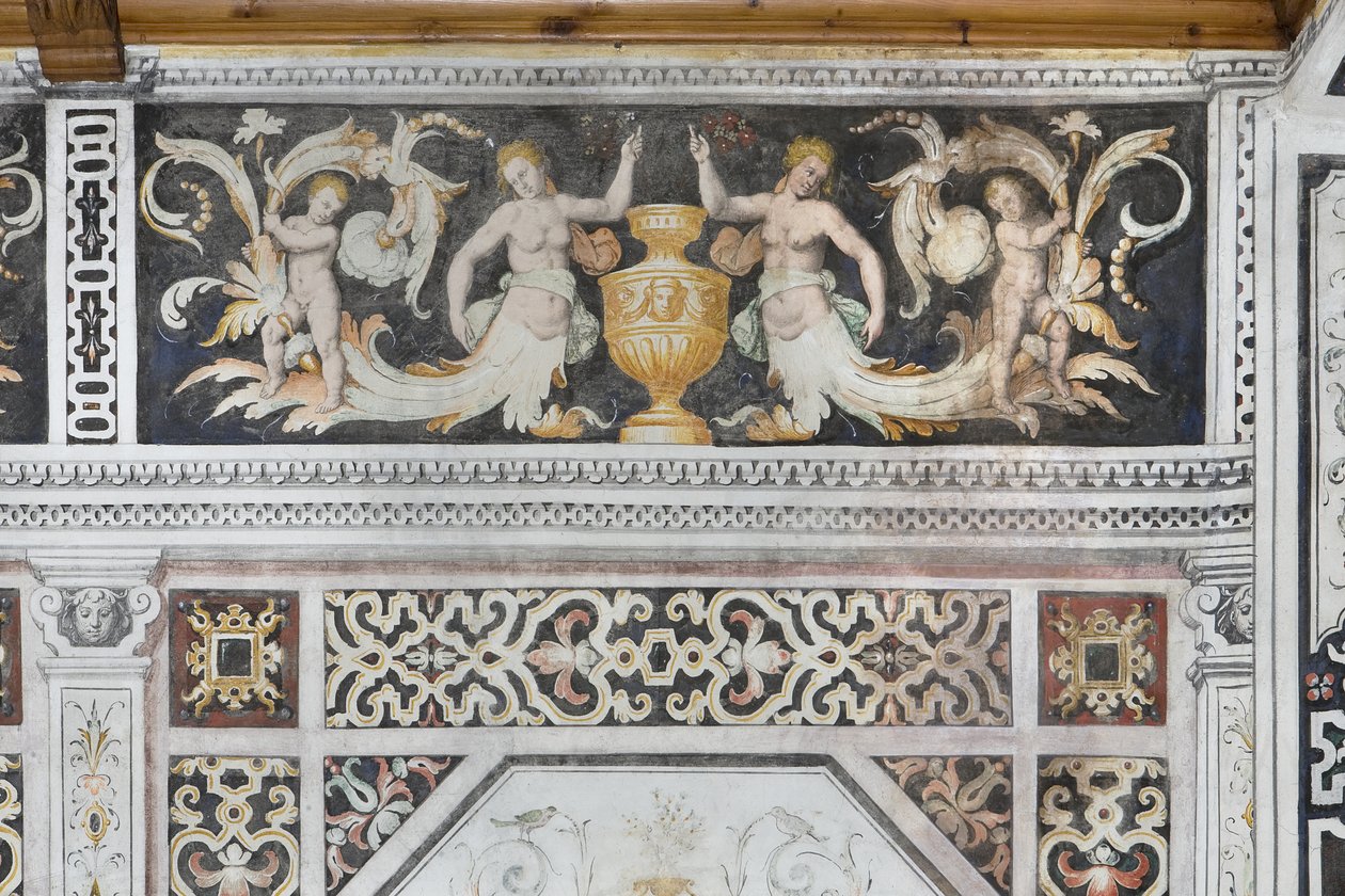 Salle Carducci (détail) - Italian School