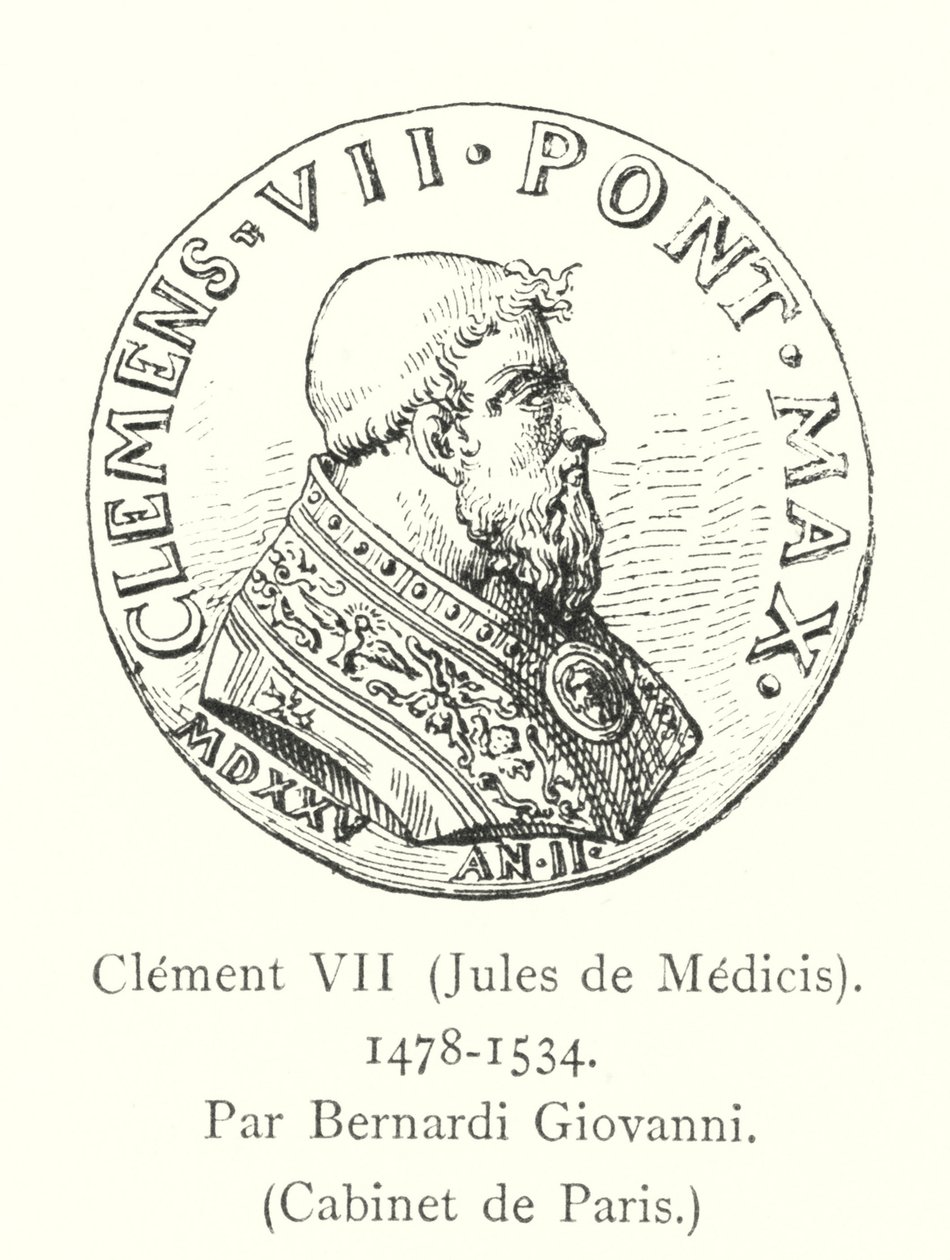 Clément VII, Jules de Médicis - Italian School