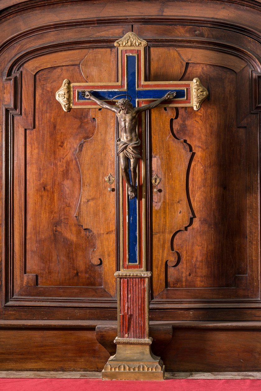 Crucifix en bronze - Italian School
