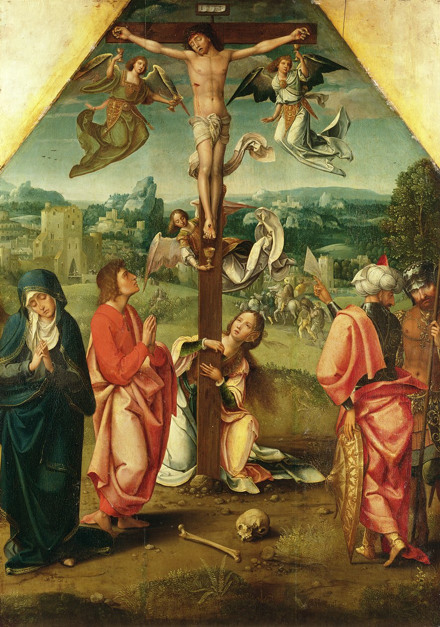 Crucifixion - Italian School