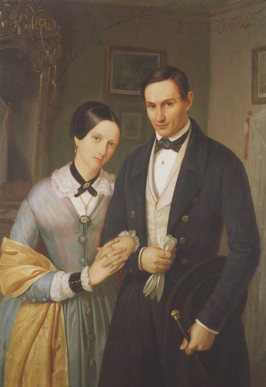 Couple fiancé, Malnate - Italian School