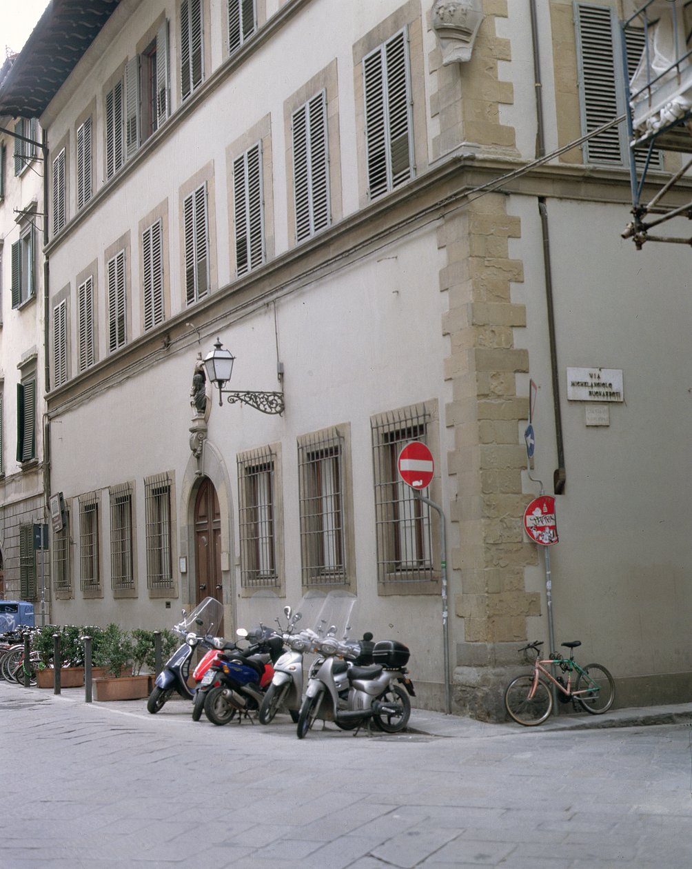 Façade de la Casa Buonarroti - Italian School