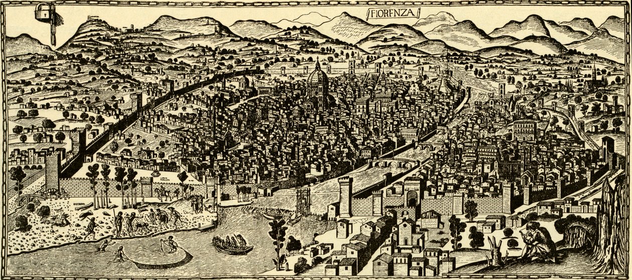 Florence vers 1490 - Italian School