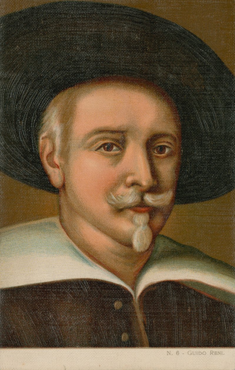 Guido Reni, peintre italien (chromolitho) - Italian School