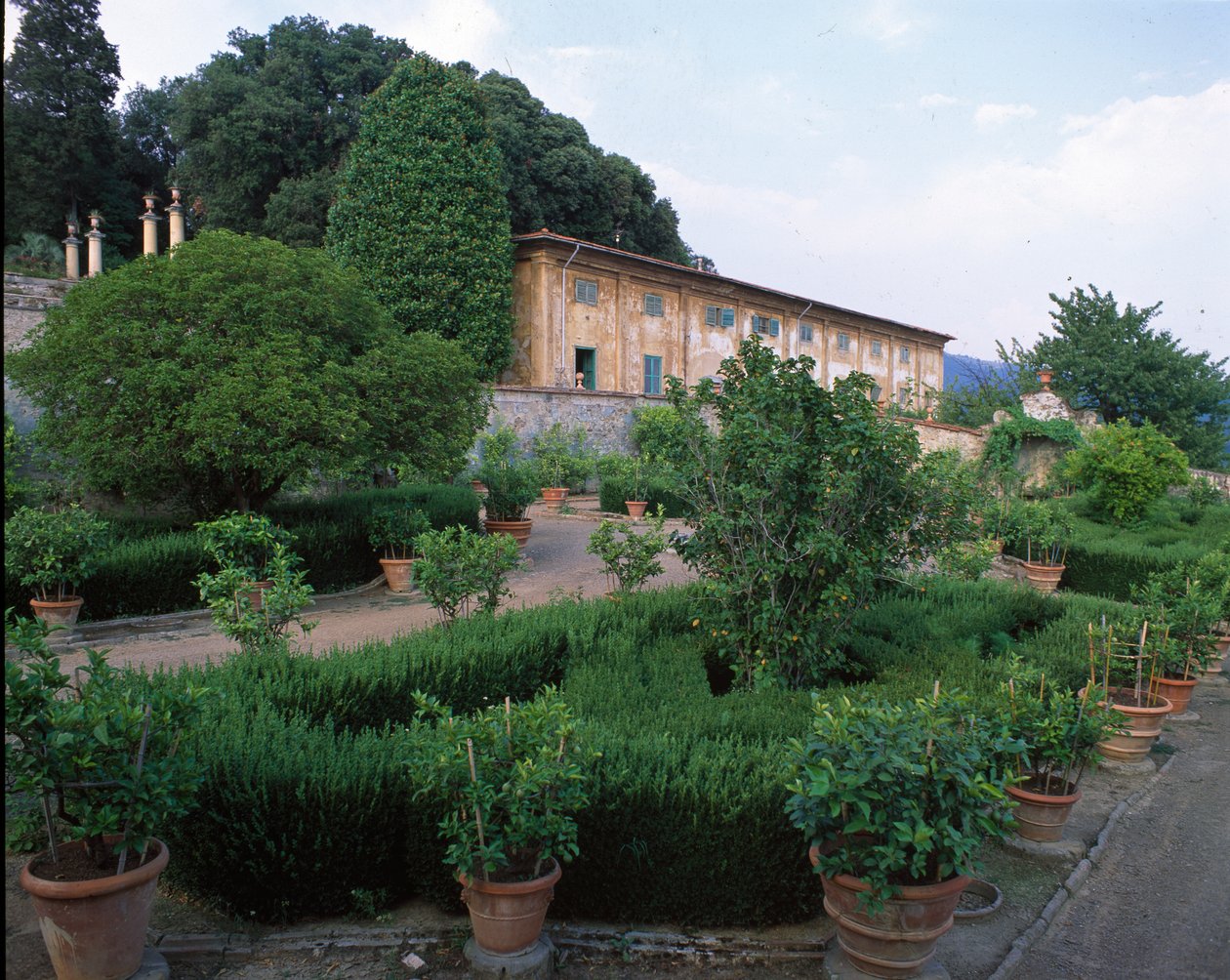 Limonaia et jardin, Villa di Celle - Italian School
