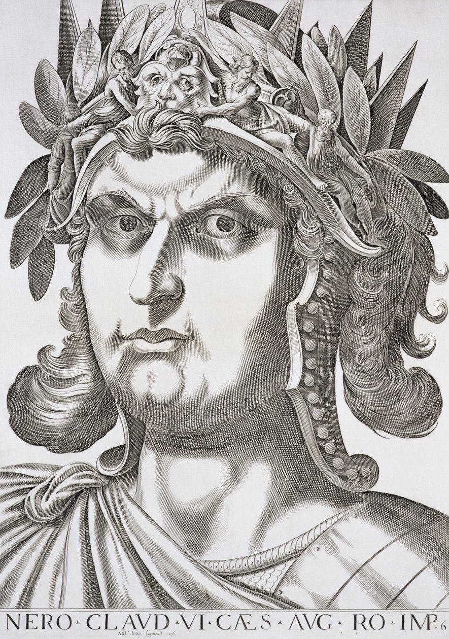 Néron César (37-68 ap. J.-C.), 1596 - Italian School