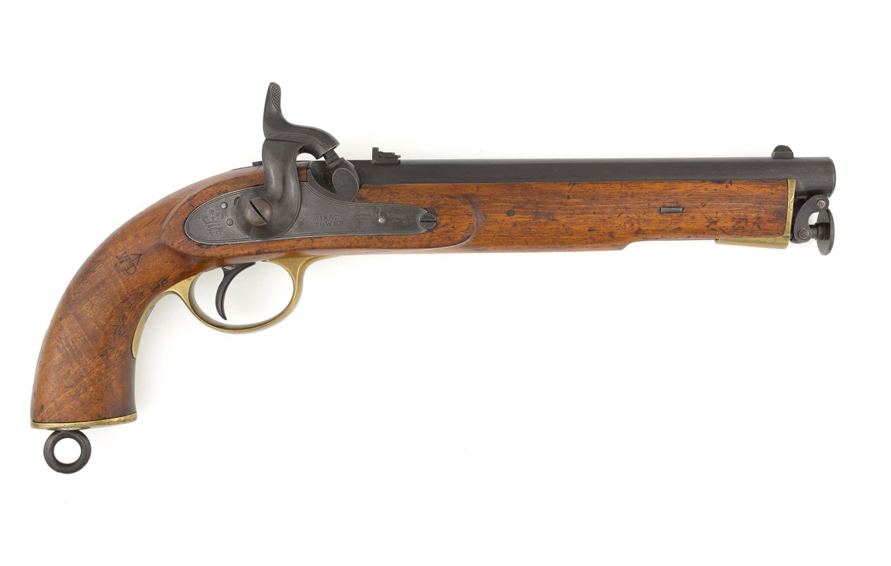Pistolet à percussion modèle 1856 - Italian School