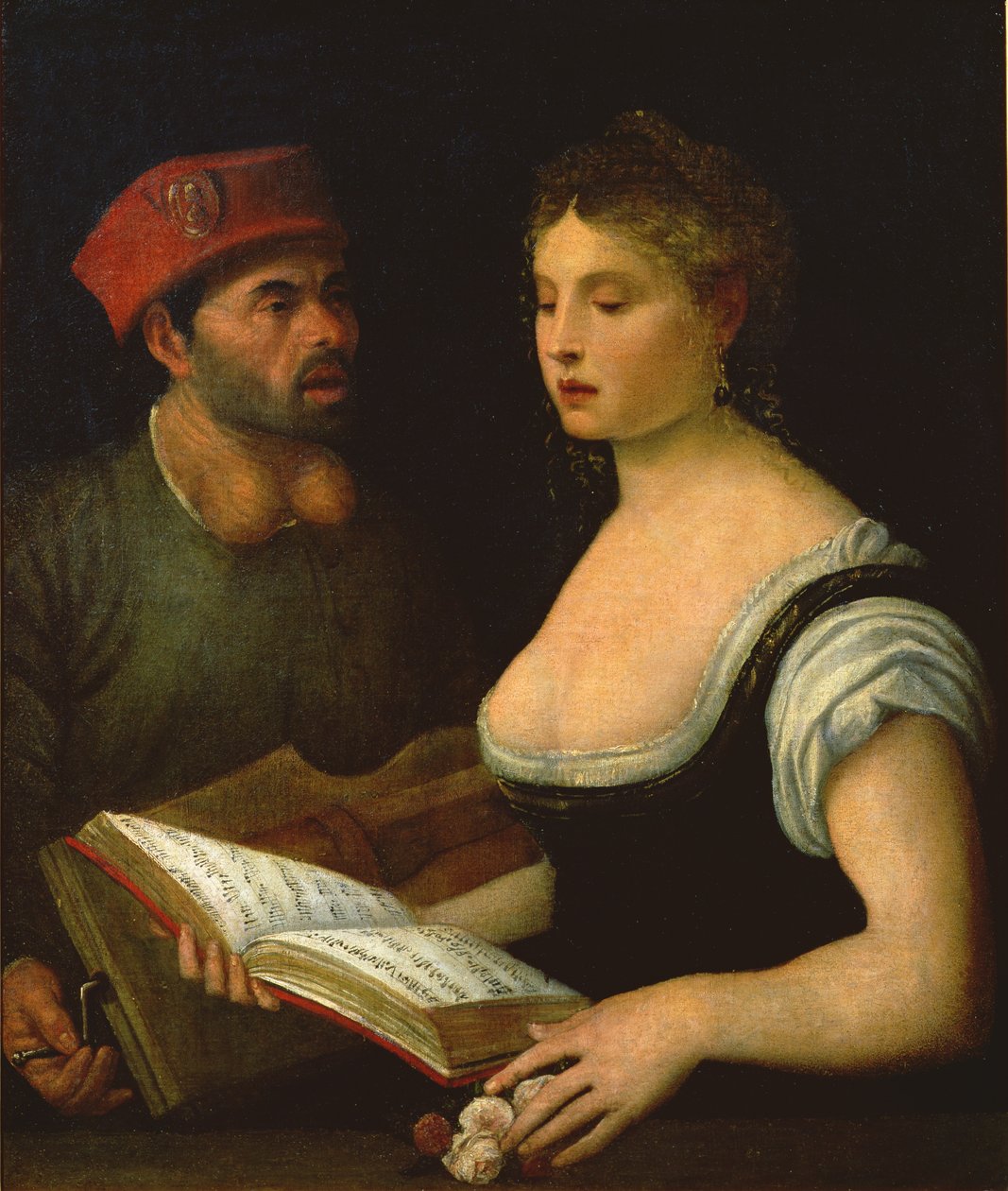 La Leçon de musique - Italian School