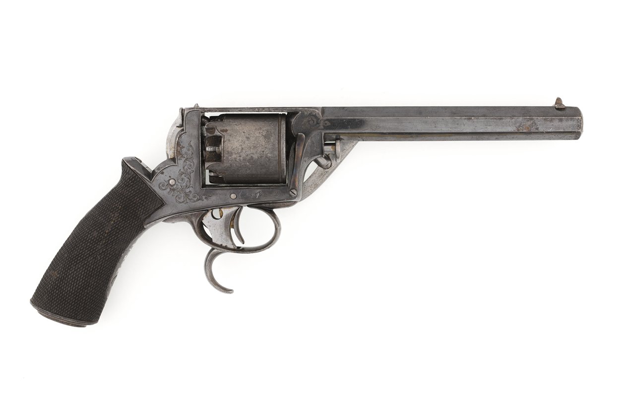 Revolver modèle Dragoon à percussion Tranter .50 pouces - Italian School