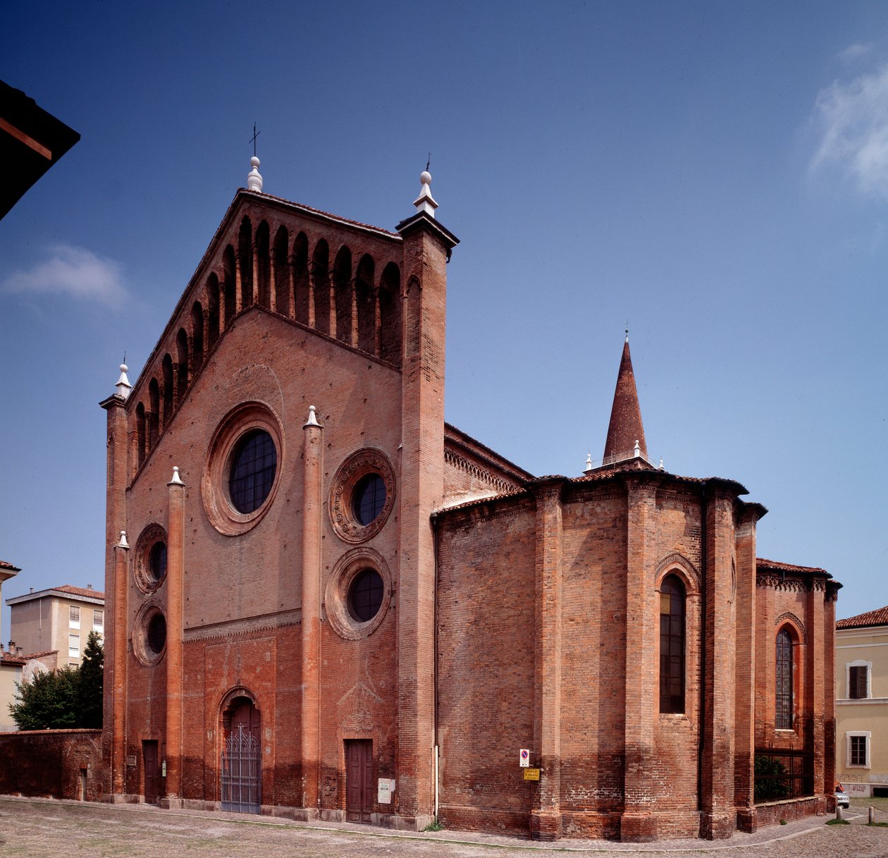 Vue de la façade - Italian School