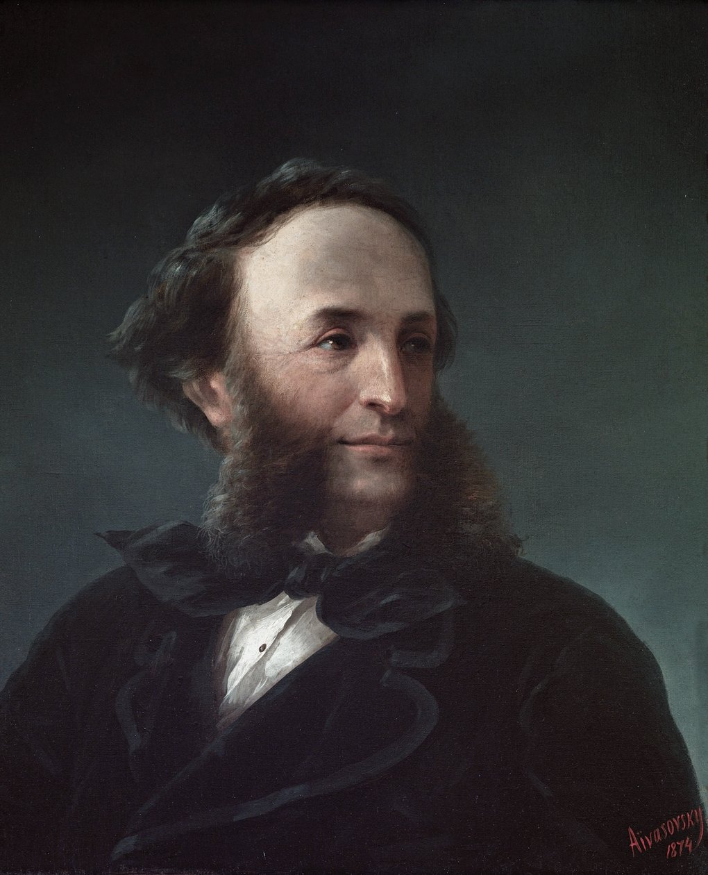 Autoportrait, 1874 - Ivan Ayvazovsky