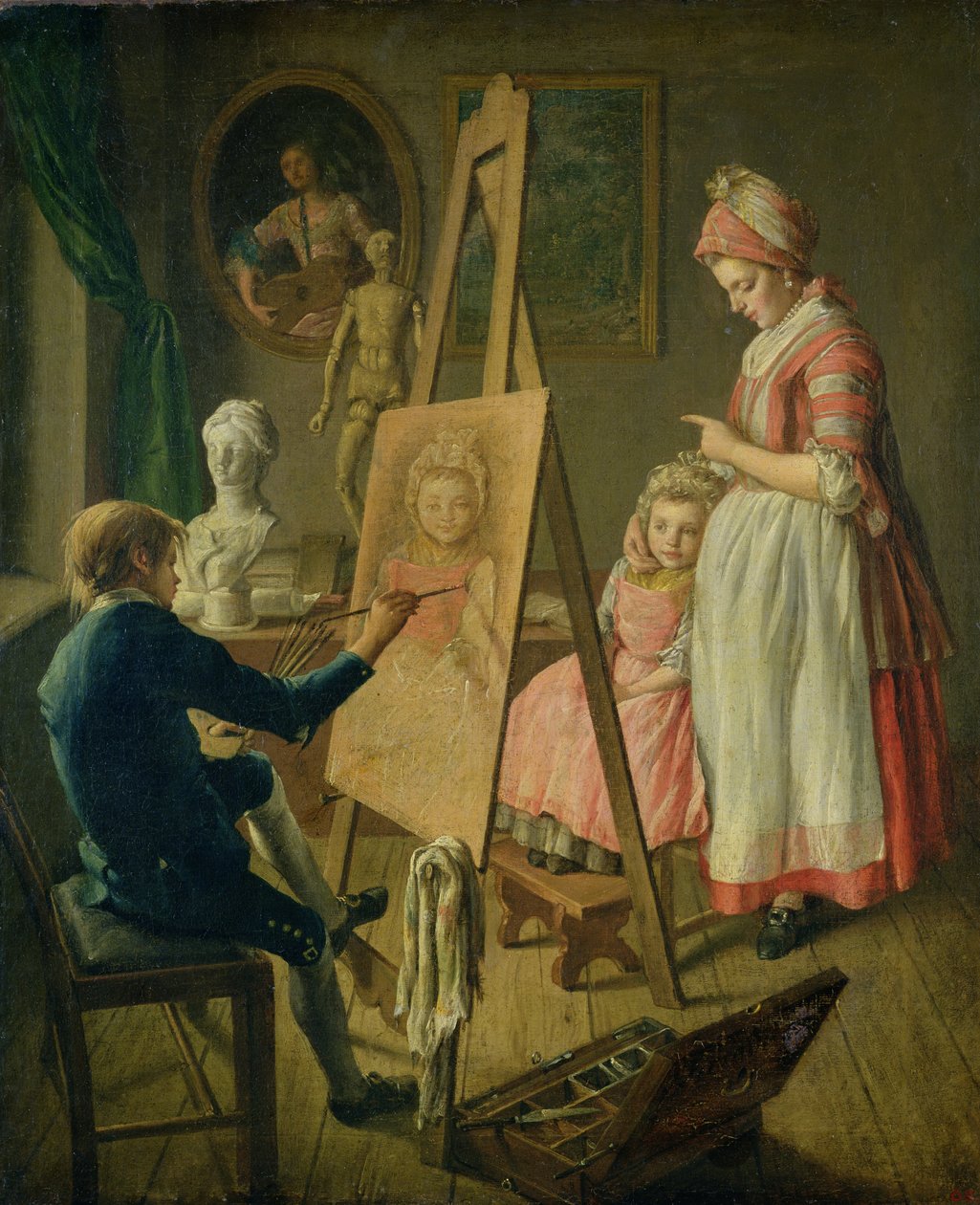 Le jeune artiste, vers 1760 - Ivan I. Firsov