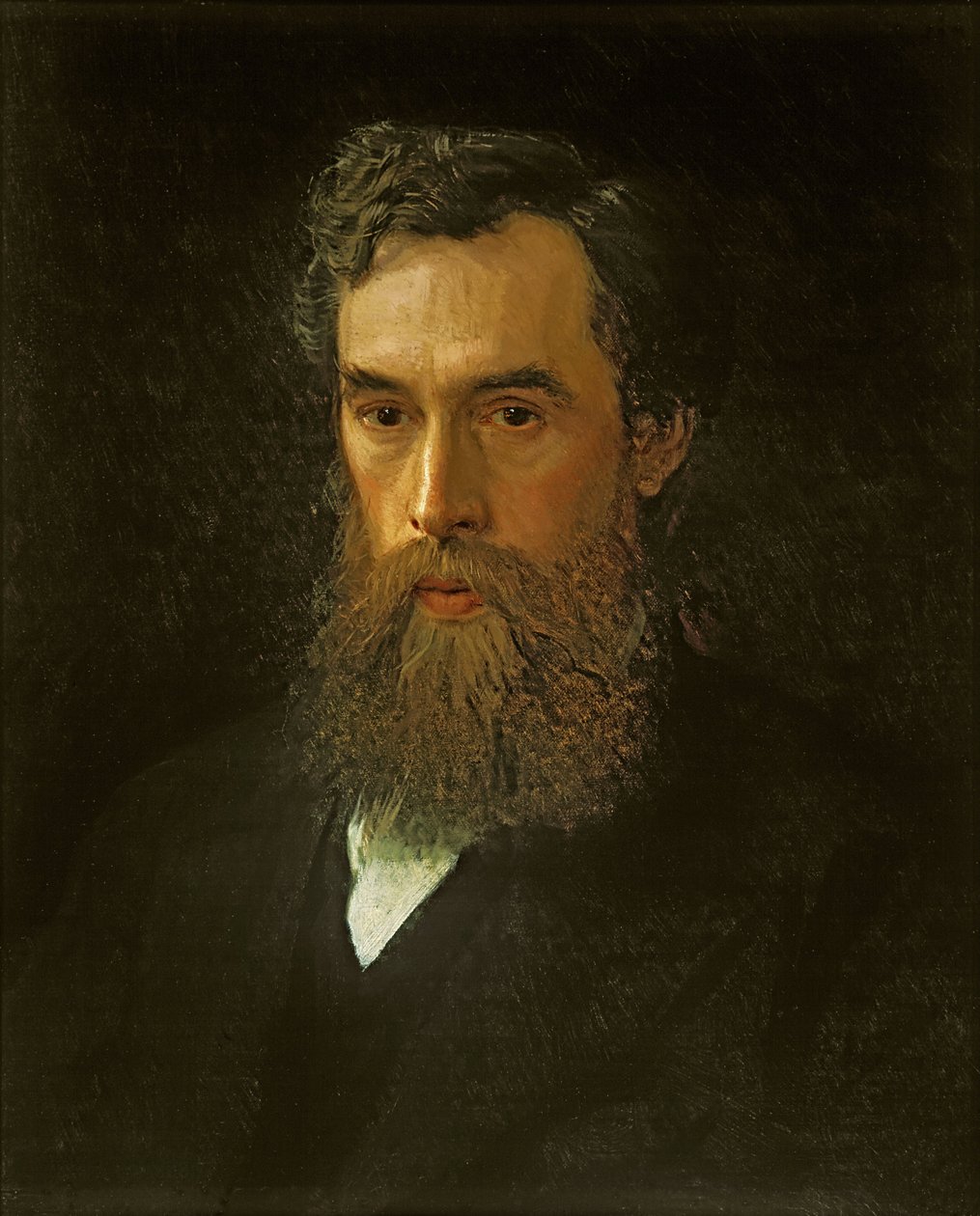 Portrait de Pavel Tretyakov (1832-1898) - Ivan Nikolaevich Kramskoy