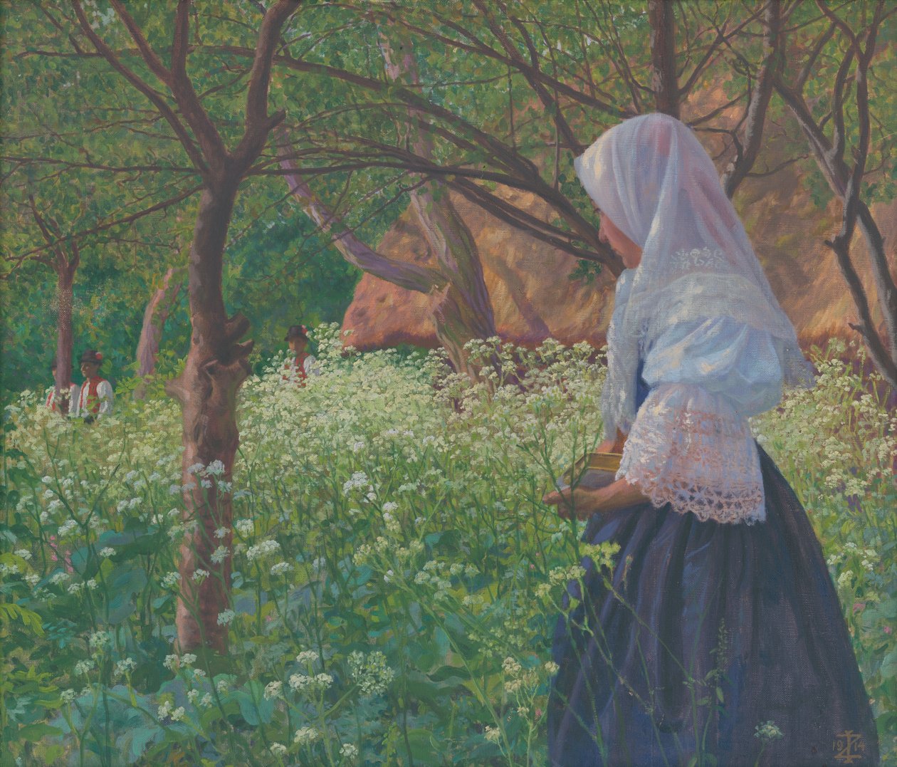 Fille en costume - Ivan Zabota