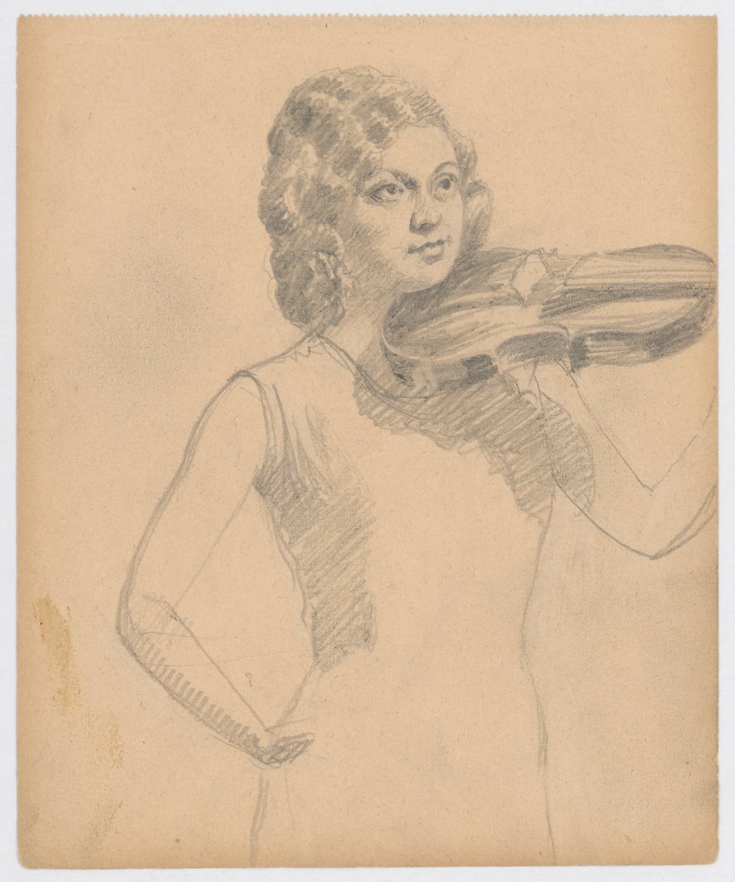 Violoniste féminine - Ivan Zabota