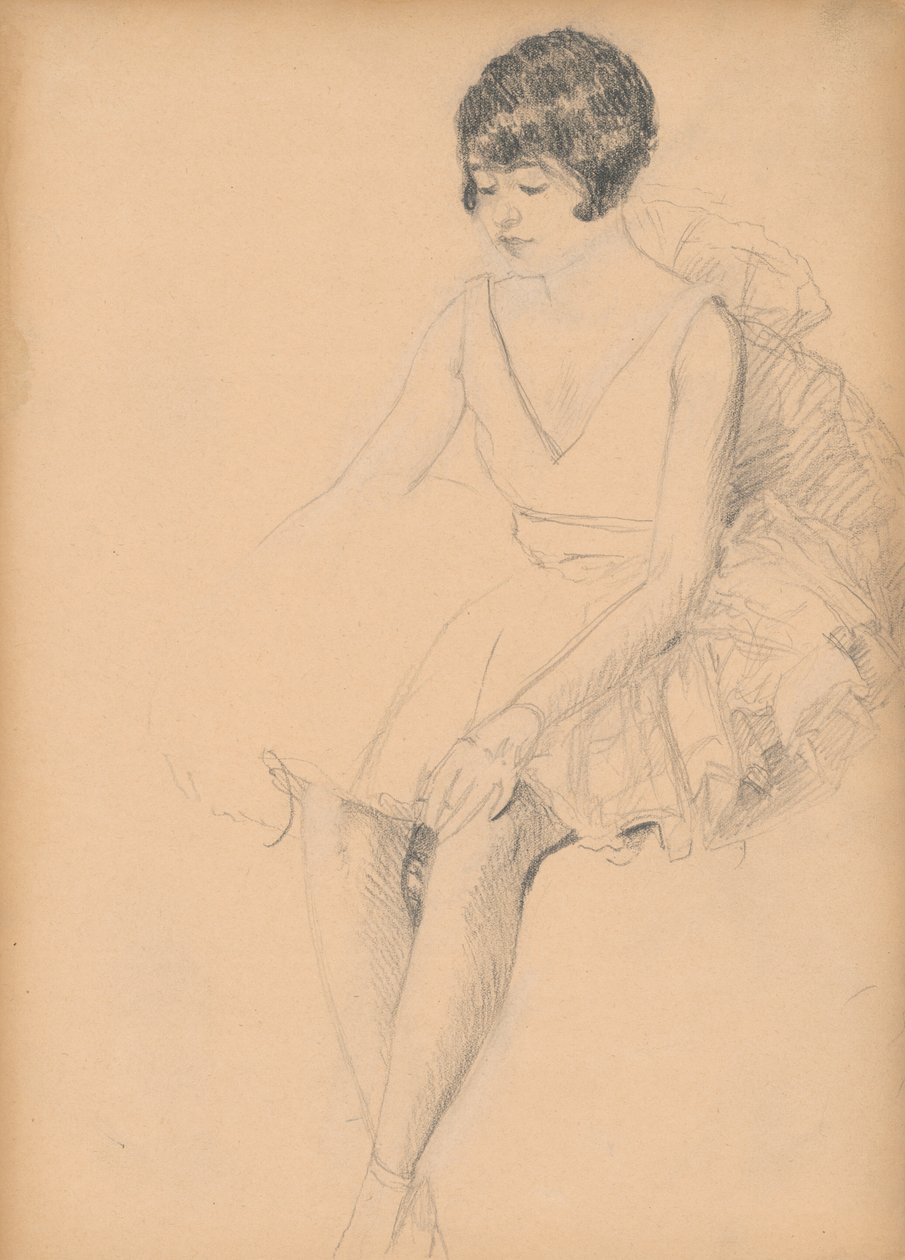 Danseuse assise - Ivan Zabota