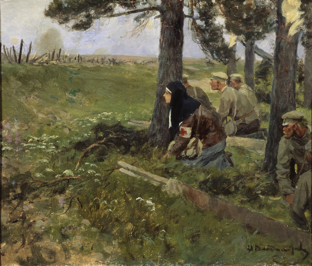 Une infirmière, 1914-1917 - Ivan Alexeyevich Vladimirov