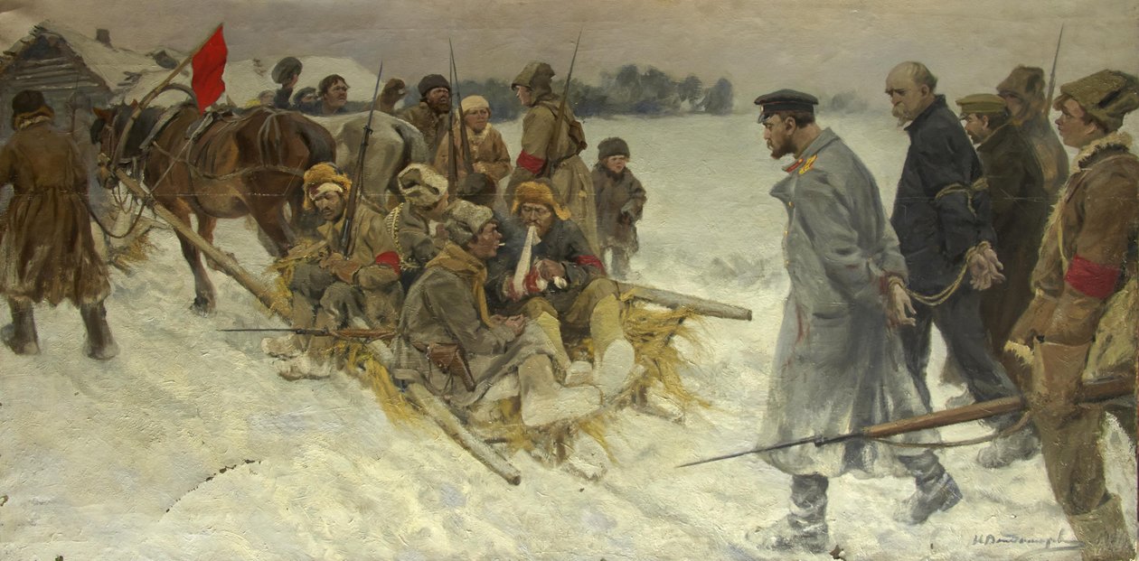 Capture des espions de la Garde Blanche, 1919 - Ivan Alexeyevich Vladimirov
