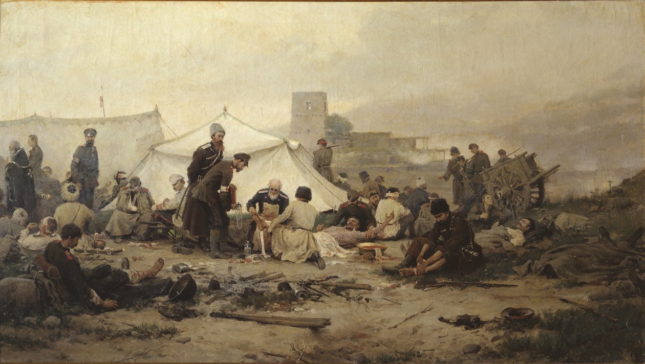 Poste de secours, 1893 - Ivan Alexeyevich Vladimirov
