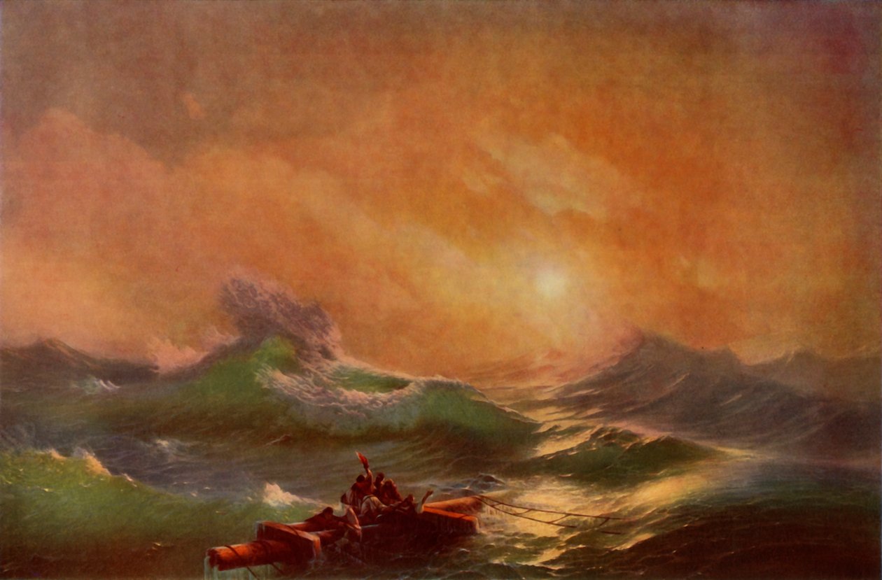 La Neuvième Vague, 1850 - Ivan Ayvazovsky