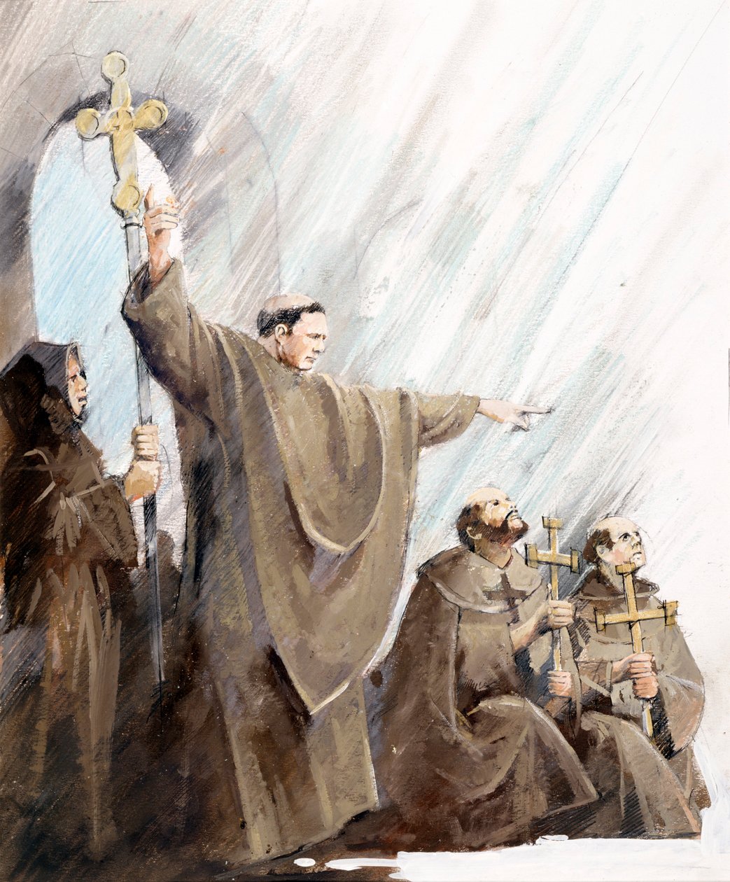 Culte dans la chapelle - Ivan Lapper