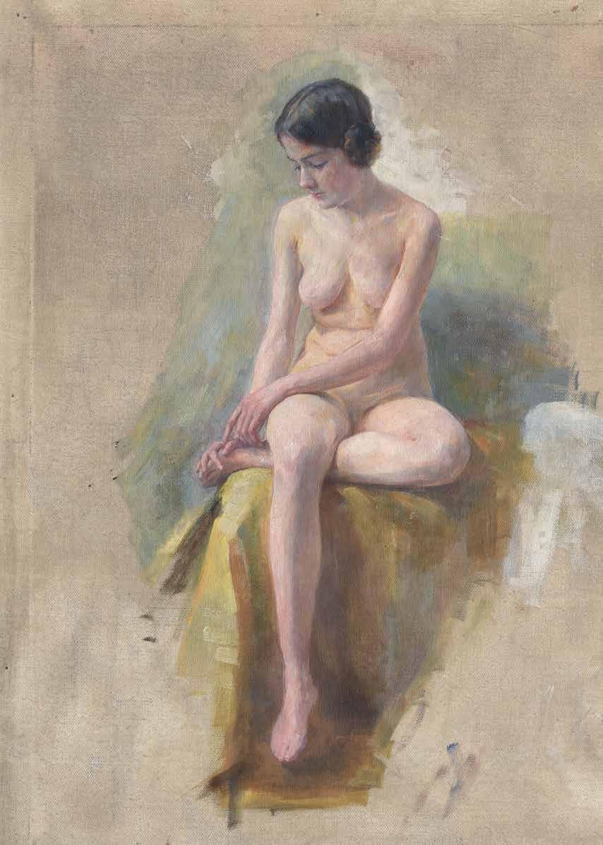 Nu féminin - Ivana Kobilca