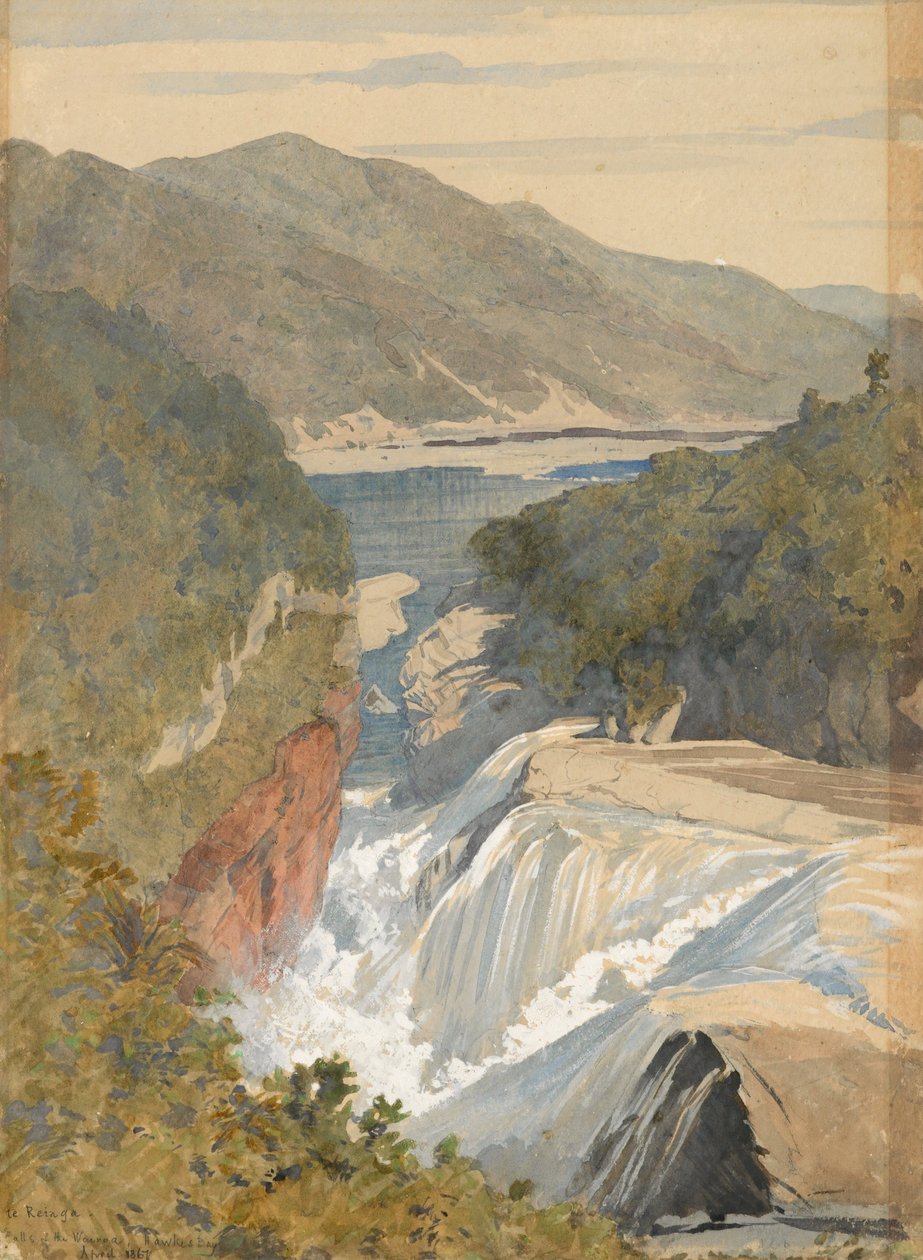 Te Reinga, Chutes du Wairoa, Hawkes Bay - J. C. Richmond