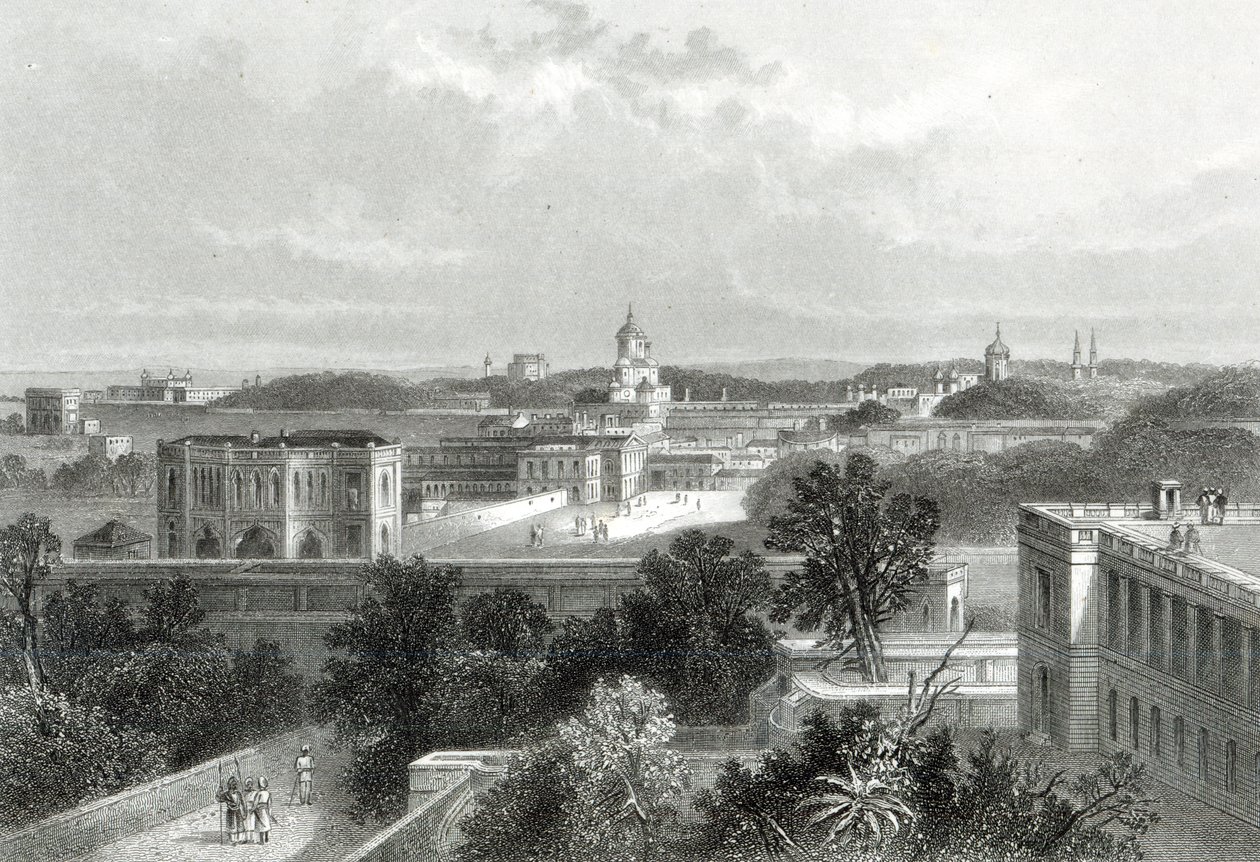 Lucknow, gravé par E.P Brandard, c.1860 - John Ramage