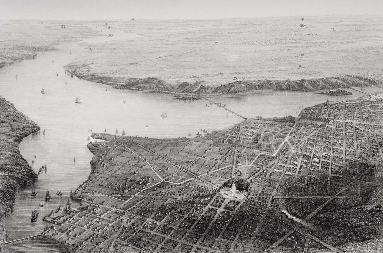 Washington D.C. et ses environs pendant l