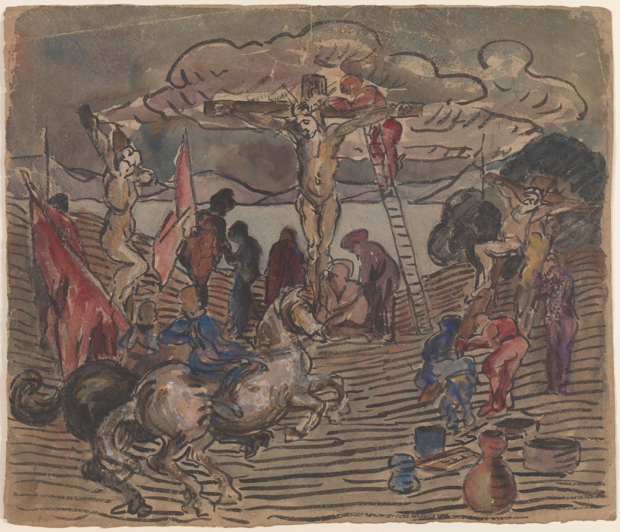 La crucifixion I - J.A. Jerichau