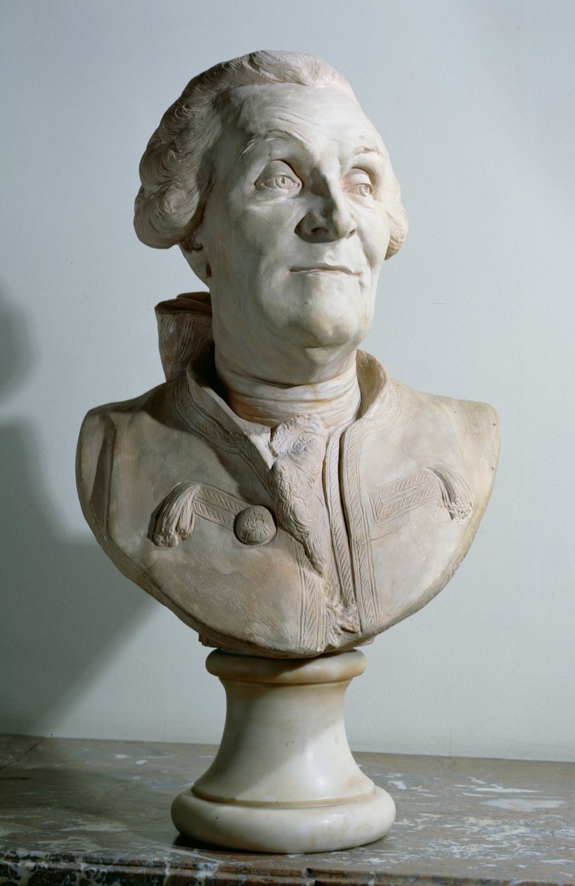 Buste de Charles Marie de La Condamine (1701-1774) - J.B.C dHuet