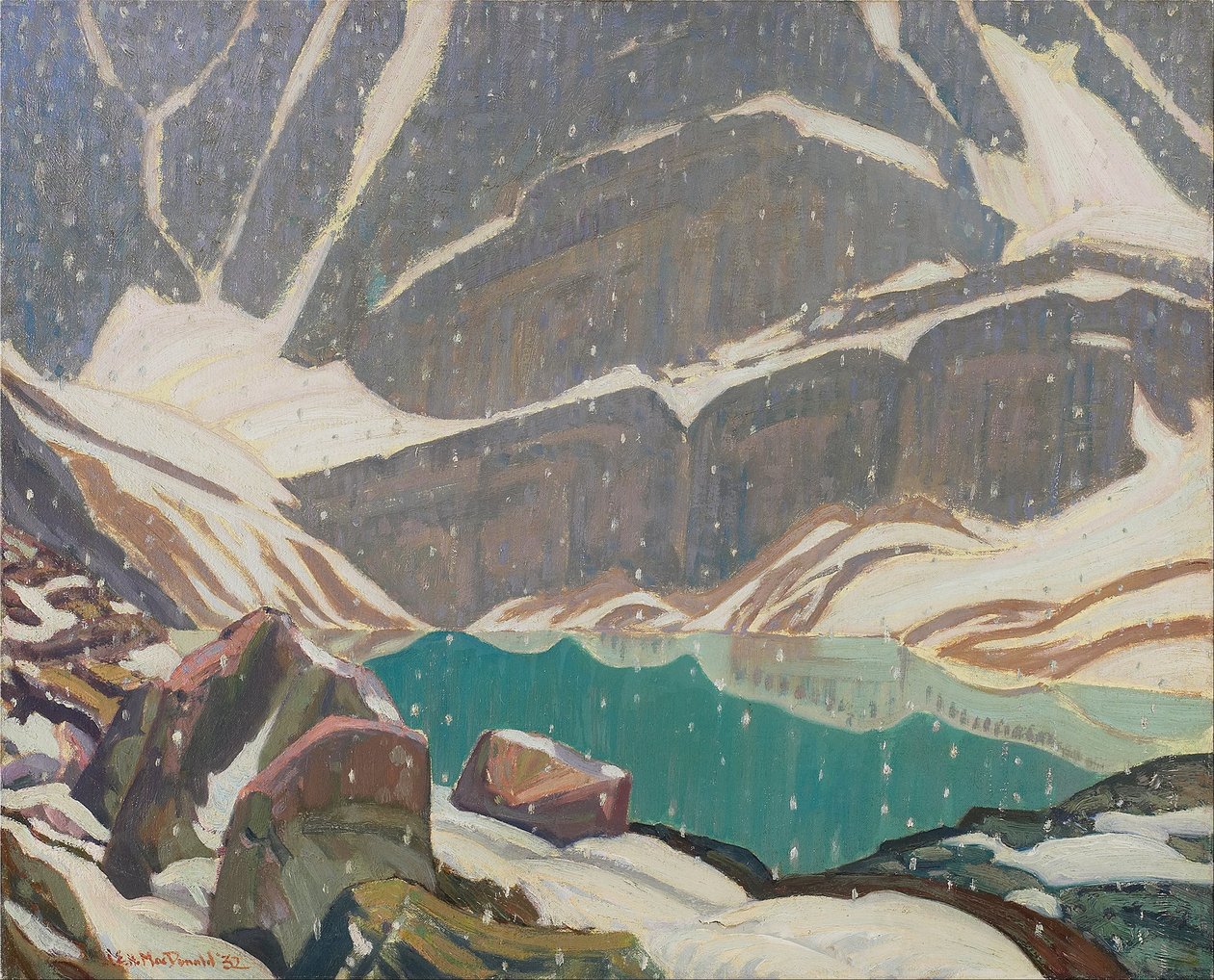 Solitude de montagne (Lac Oesa) - J.E.H. MacDonald