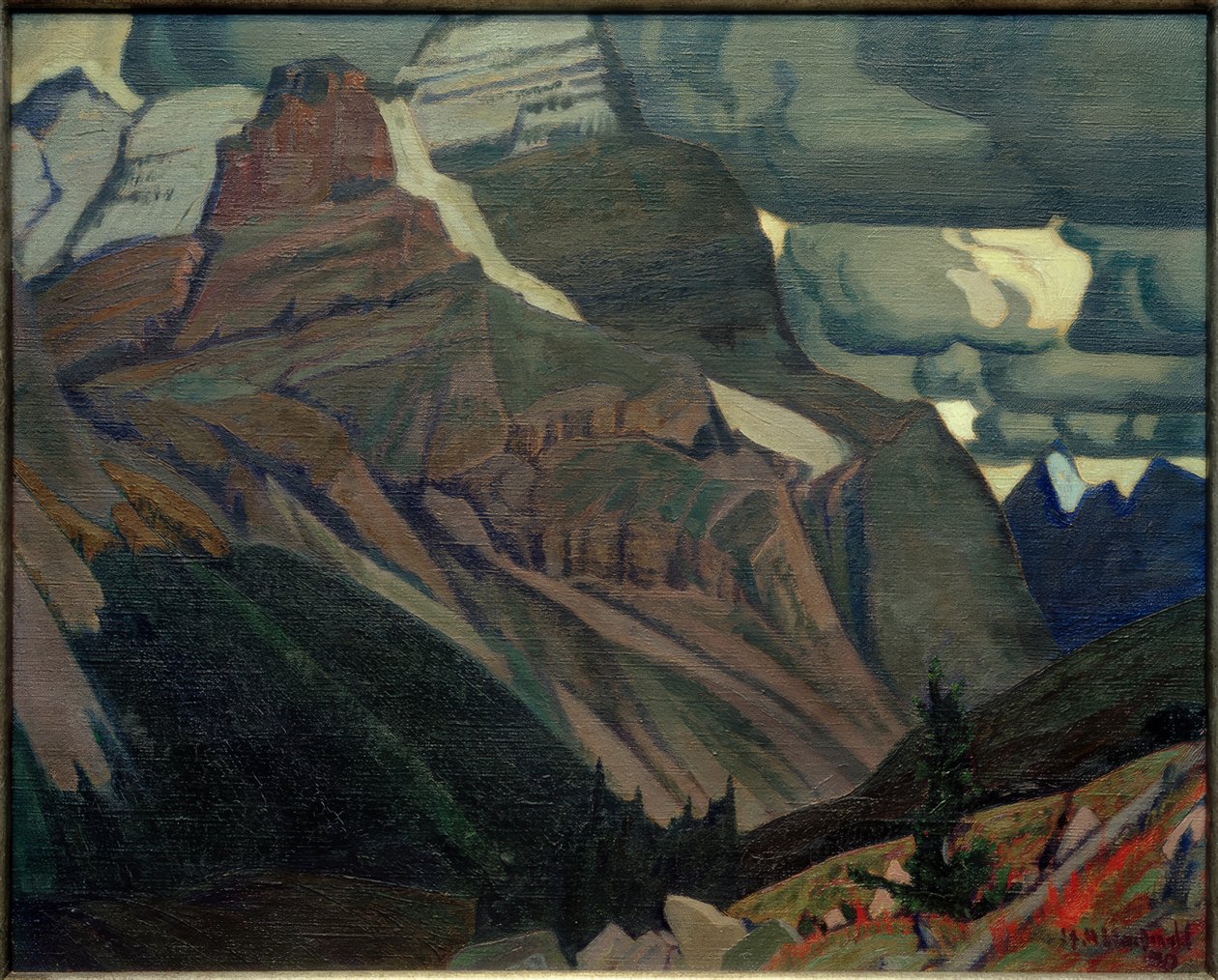 Automne sombre, Montagnes Rocheuses - J.E.H. MacDonald