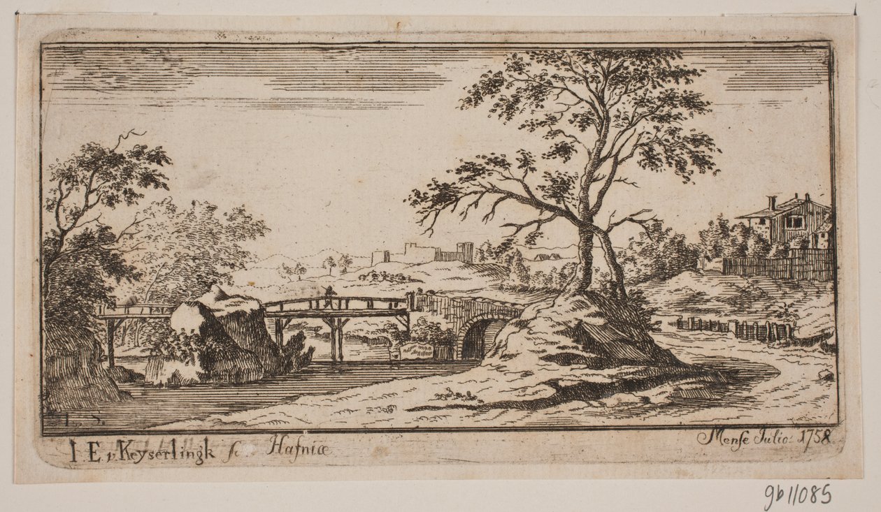 Paysage - J.E. Keyserlingk