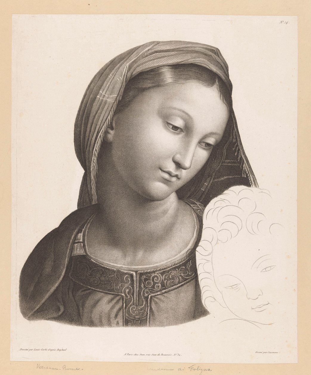 Madonna di Foligno - J.F. Cazenave