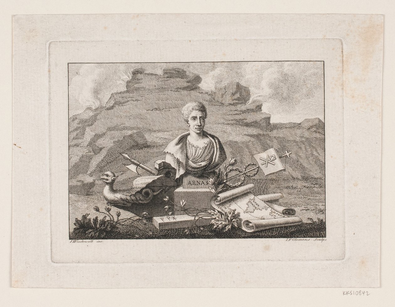 Le collectionneur de manuscrits Arni Magnusson - J.F. Clemens