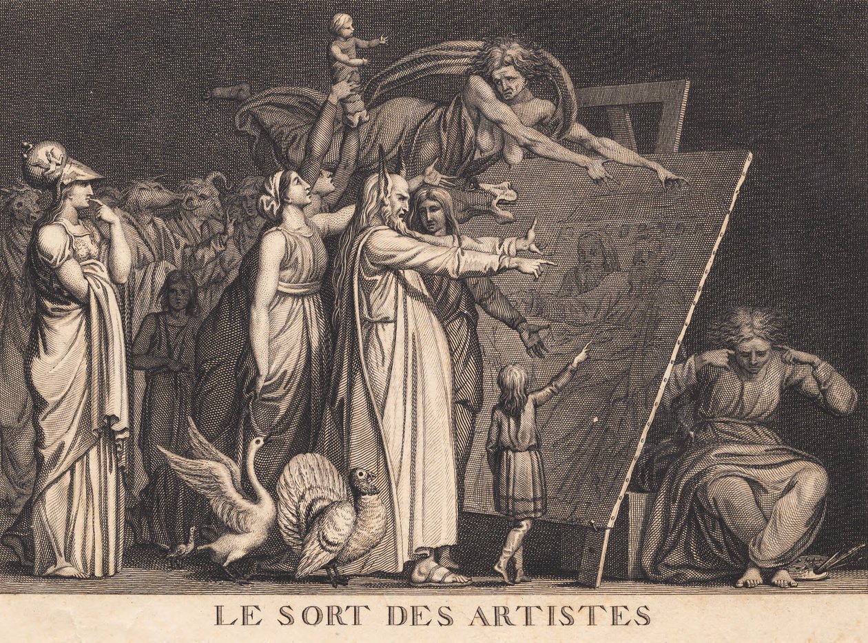 Le sort des artistes - J.F. Clemens