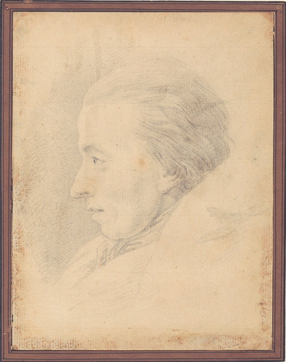 Portrait du poète Johannes Ewald (1743-81) - J.F. Clemens